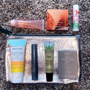 Ipsy bag and samples